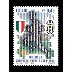 2005 Juve campione d'Italia 2004-2005 MNH/**