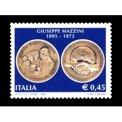 2005 Bicentenario nascita Giuseppe Mazzini MNH/**