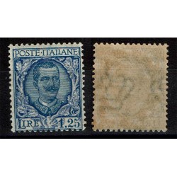 1926 Regno Floreale 1,25 Lire Sas.202 Nuovo MNH/**
