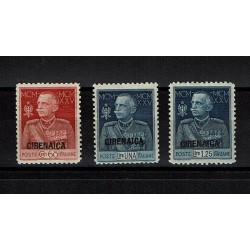 1925 Colonie Cirenaica Giubileo del Re MLH/*