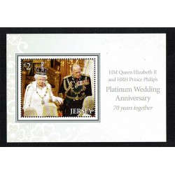 2017 Jersey nozze Platino regina Elisabetta e principe Filippo