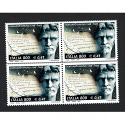 2000 Giordano Bruno Quartina MNH/**