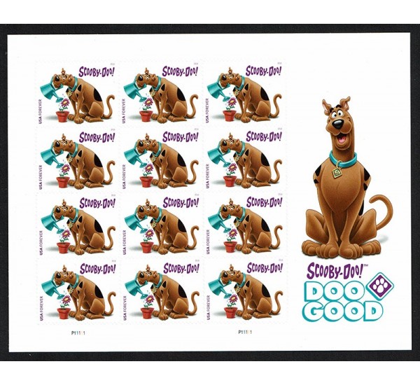 2018 USA Scooby-Doo minifoglio MNH/**