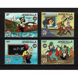 1985 Anguilla serie tematica Disney Pippo MNH