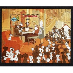 1982 Redonda Disney Carica dei 101 Natale