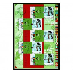 2002 Francia congiunta minifoglio campioni del Mondo