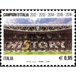 2016 Juve campione d'Italia MNH