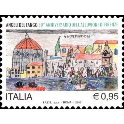 2016 anniversario alluvione di Firenze MNH