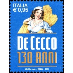 2016 fondazione del pastificio De Cecco MNH