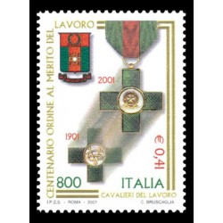 2001 Ordine al merito lavoro MNH/**