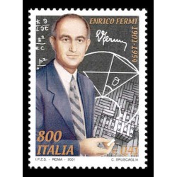 2001 Centenario nascita Enrico Fermi MNH/**