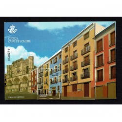 2018 Spagna Pratrimonio artistico CUENCA unusual stamp