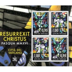 2016 Vaticano Pasqua 2016 Foglietto MNH