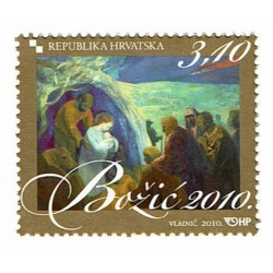 2010 Croazia emissione tematica Natale