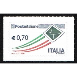 2013 Posta Italiana letterina che vola ordinaria 0,70