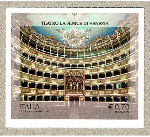 2013 Varietà - Teatro la Fenice non fustellato nuovo