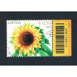 2015 Lettonia Girasole MNH/**