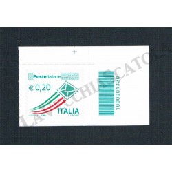 2009 Poste Italiane Letterina 0.20cent CaB:1320