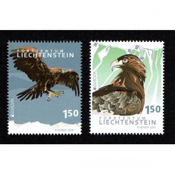 2019 Liechtenstein Emissione Europa - Uccelli autoctoni