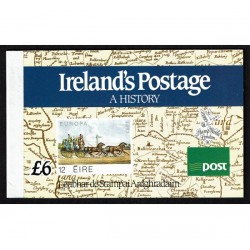 1990 Irlanda Libretto Prestige Anniversatio primo francobollo
