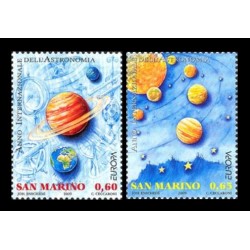 2009 San Marino Emissione Europa Astronomia