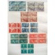 Collezione Repubblica 362 Quartine Timbrate differenti