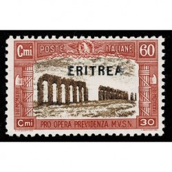 1927 Eritrea Milizia I emissione Sas.117 nuovo MNH/**