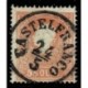 1859 ASI Lombardo Veneto 5 Soldi II° tipo Sas.30 - Annullo Castelfranco