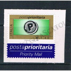 2004 Posta Prioritaria 1,40€ emissione Tipografica