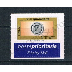 2006 Posta Prioritaria 0,60€ con millesimo completo