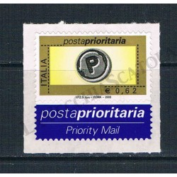 2003 Posta Prioritaria 0,62€ stampa Tipografica