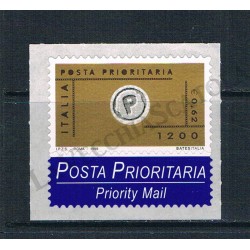 1999 Posta Prioritaria 1° emissione doppia valuta