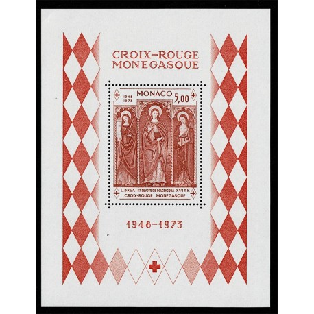 1973 Monaco Foglietto Croce Rossa - MNH/**