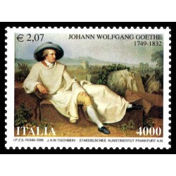 1999 Repubblica 250º anniversario di Johann Wolfgang Goethe