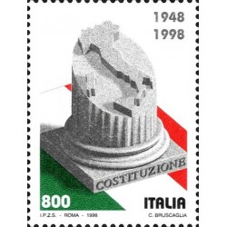 1998 Repubblica 50º anniversario della costituzione italiana