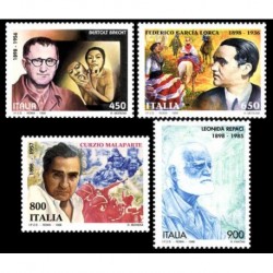 1998 Repubblica Centenario della nascita di scrittori celebri
