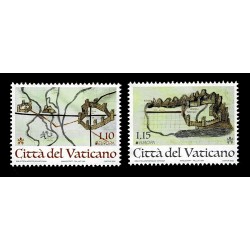 2020 Vaticano Antichi itinerari postali - emissione Europa