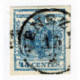 1855 ASI Lombardo Veneto 45cent Sas.12 usato ampi margini