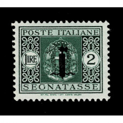 1944 RSI Segnatasse 2Lire Sas.69 nuovo MH/*