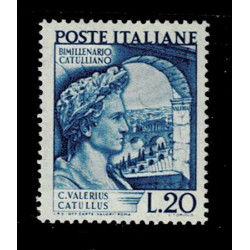 1949 Repubblica Bimillenario Valerio Catullo Sas.614 MNH/**