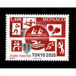 2020 Monaco Giochi Olimpici Di Tokyo 2020