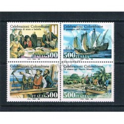 1992 Blocco Manifestazioni Colombiane MNH/**