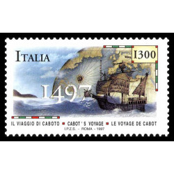 1997 Repubblica sbarco Giovanni Caboto coste canadesi MNH/**