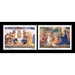 1997 Repubblica emissione tematica Natale MNH/**