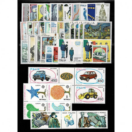 1986 Repubblica Italiana - Annata completa MNH/**