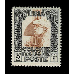 1924 Libia 2cent Pittorica Sas.45 nuovo MNH/**