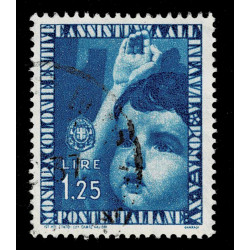 1937 Colonie Estive Sas.412 usato Lire 1,25