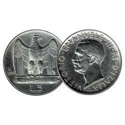 1961 Repubblica 500 Lire 'Biga' in Argento 835 (11gr)