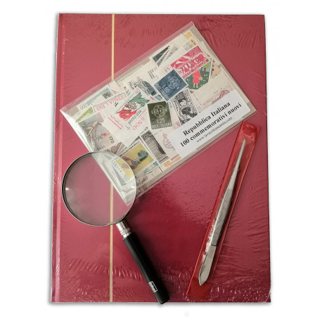 Starter Kit 200 francobolli più accessori