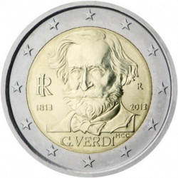 2014 Italia Anniversario Giuseppe Verdi - Moneta FDC